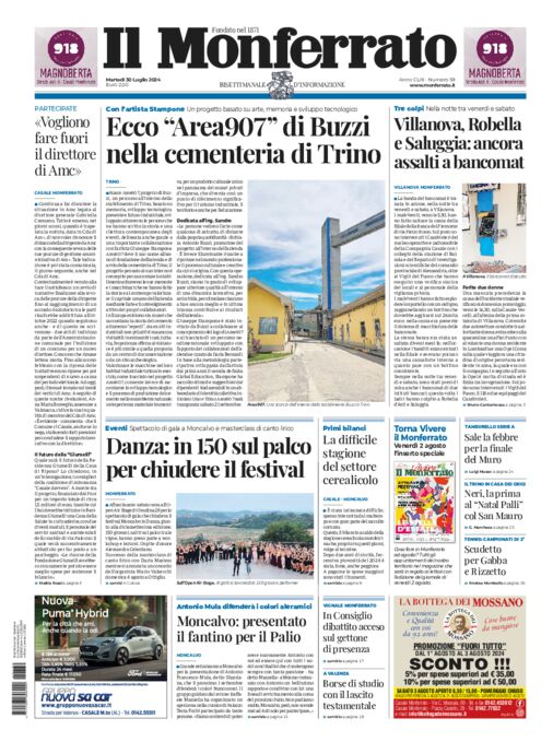 Il Monferrato - Edizione 59 del 30/07/2024